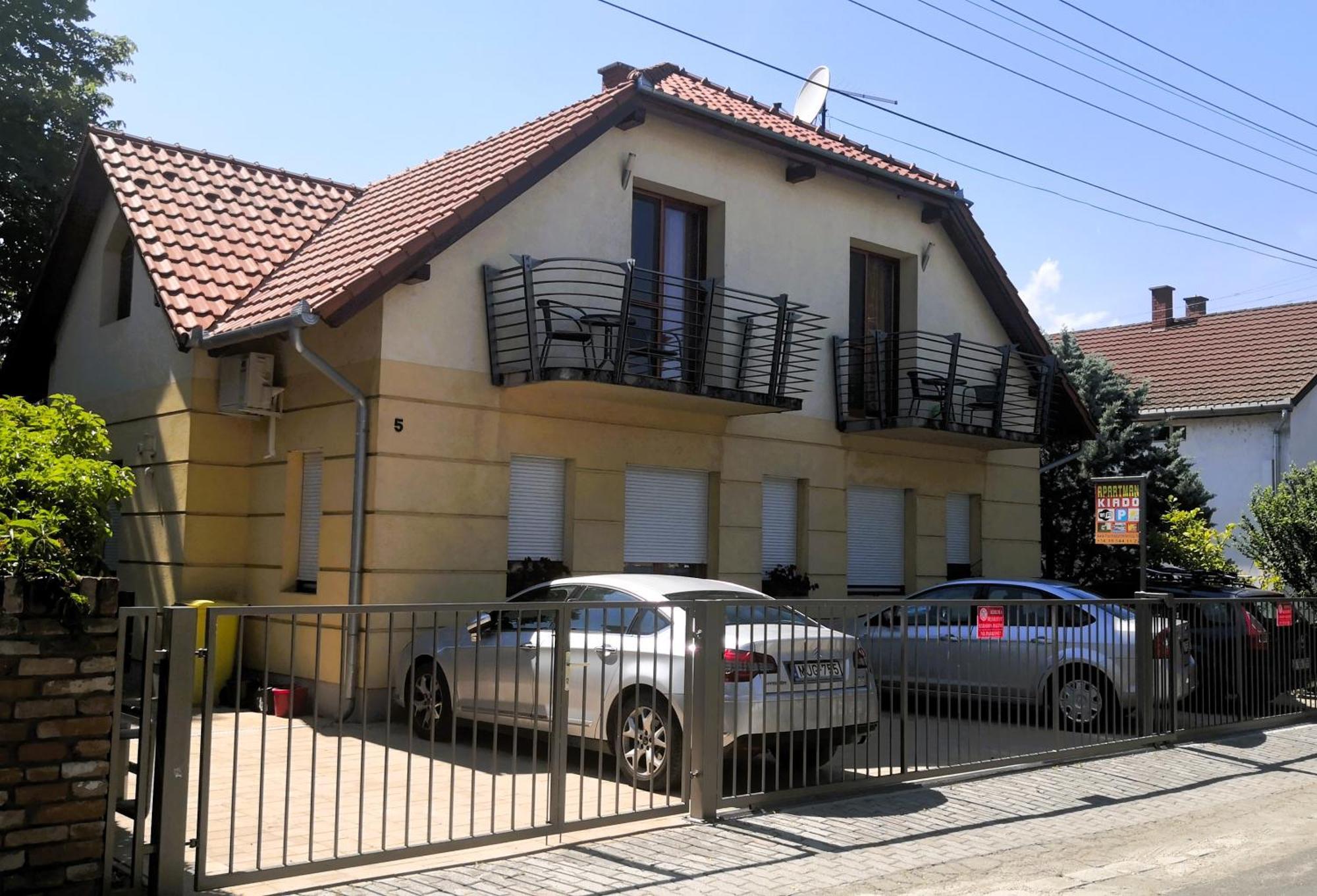 Frank Apartmanhaz Appartement Balatonboglár Buitenkant foto
